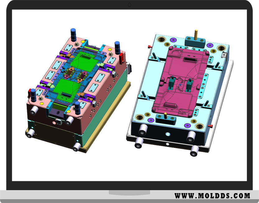 單色模具全3D設(shè)計案例002